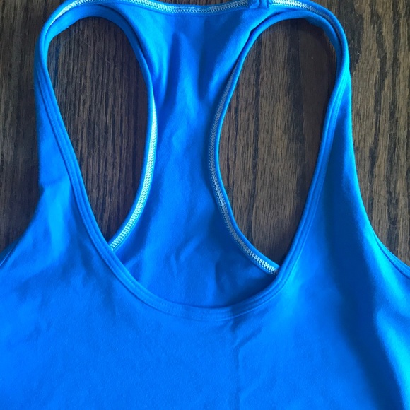 Lululemon Blue Racerback Top - Picture 2 of 4